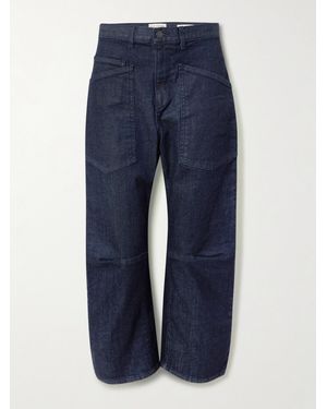 Nili Lotan Shon Boyfriend-Jeans - Blau