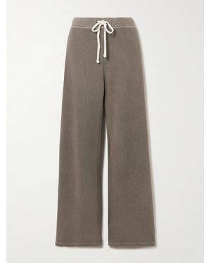 James Perse Cotton-Terry Track Pants - Natural