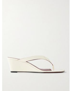 Neous Tercus 50 Leather Thong Sandals - Natural