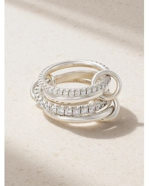 Spinelli Kilcollin Halley Sterling Diamond Ring - Natural