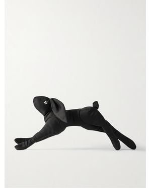 Simone Rocha Hare Crystal-Embellished Satin Shoulder Bag - Black