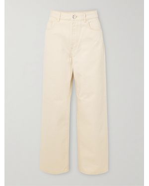 Rohe High-Rise Wide-Leg Jeans - Natural