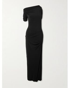 Jacquemus Drapeado Dress - Black