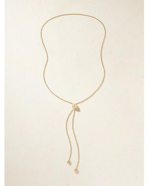 Octavia Elizabeth Coast Lariat 18-Karat Diamond Necklace - Natural