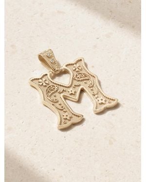 Marlo Laz 14-Karat Diamond Pendant - Natural
