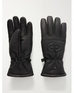Goldbergh Freeze Padded Leather Gloves - Schwarz