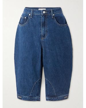 Twp Jodhpur Low-Rise Barrel-Leg Jeans - Blue