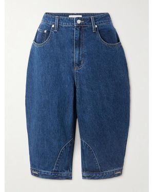 Twp Jean Barrel Raccourci Taille Basse Jodhpur - Bleu