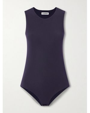 Jil Sander Stretch-Jersey Bodysuit - Blau