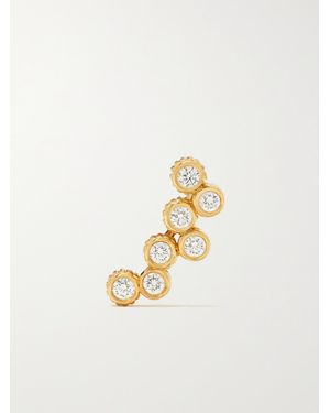Viltier Clique 18-Karat Diamond Single Earring - Metallic