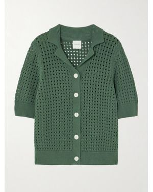 Varley Ellie Hemd Aus Baumwolle - Grün