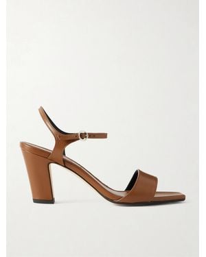 Aeyde Imogen Leather Sandals - Brown
