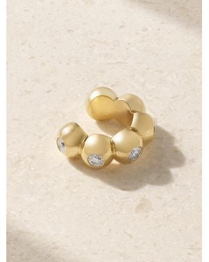 Melissa Kaye Audrey 18-Karat Diamond Ear Cuff - Natural