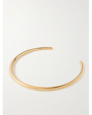 LIE STUDIO The Elisa-Plated Choker - Natural