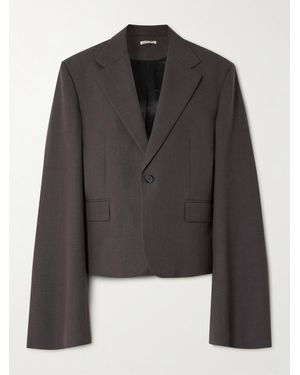 JW Anderson Blazer Aus Woll-Twill - Schwarz