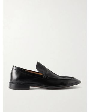 Calvin Klein Lido Leather Loafers - Black