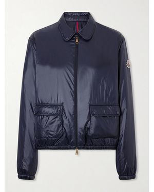 Moncler Lanset Shell Down Jacket - Blue
