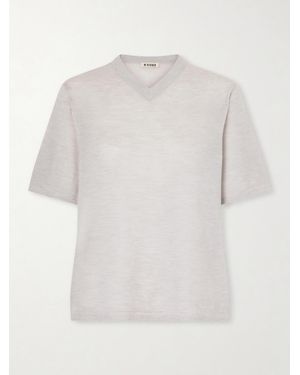 B Sides Merino Wool T-Shirt - White