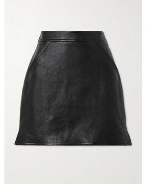 Bally Minirock Aus Leder - Schwarz