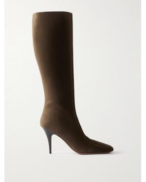 Stella McCartney Kniehohe Stiefel - Schwarz