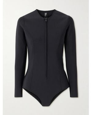 Lisa Marie Fernandez Farrah Neoprene Swimsuit - Black