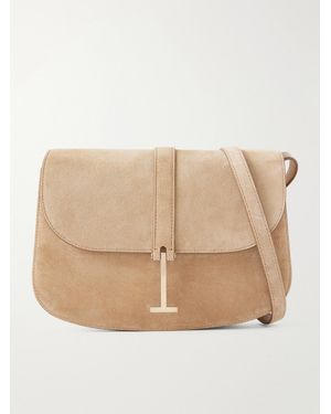 Tom Ford Small Suede Shoulder Bag - Natural
