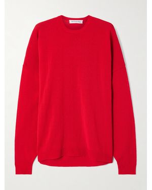 Frankie Shop Pull En Coton Mélangé Basel - Rouge