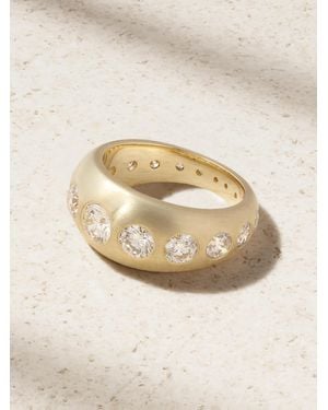 Jacquie Aiche Dome 14-Karat Diamond Ring - Natural
