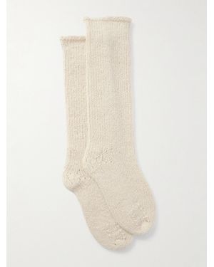 Gabriela Hearst Nikola Cashmere Socks - White