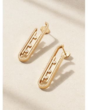 Messika Move 10Th Ohrringe Aus 18 Karat Mit Diamanten - Natur
