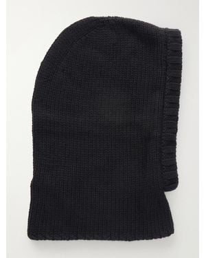 Johnstons of Elgin Phoebe Ribbed Cashmere Snood - Blue