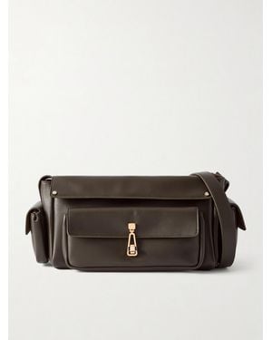 Gabriela Hearst Jebb Leather Shoulder Bag - Brown