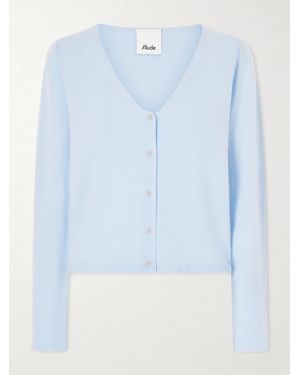 Allude Cashmere Cardigan - Bleu
