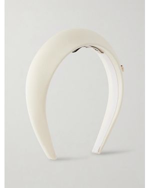 Vivienne Westwood Domi Haarreif Aus Twill Mit Verzierung - Weiß