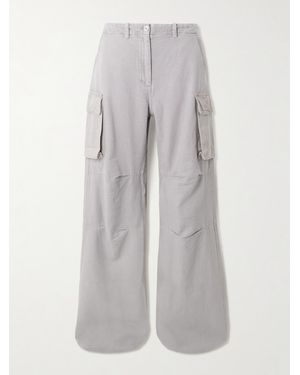 Our Legacy Peak Cargohose Mit Geradem Bein Aus Canvas Aus Einer Baumwoll-Hanfmischung - Grau