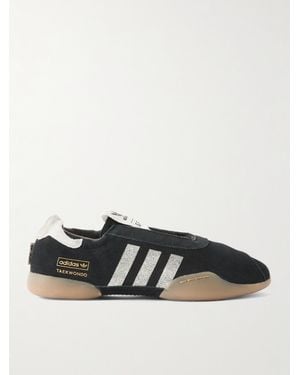 adidas Originals Song For The Mute Taekwondo Mei Sneakers Aus Veloursleder - Schwarz