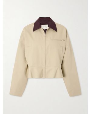 JW Anderson Cotton-Canvas Jacket - Natural