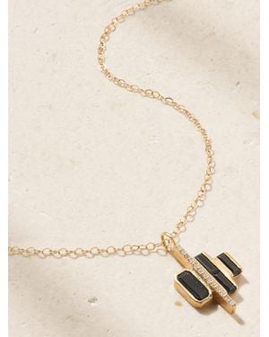 Melissa Joy Manning Cityscape Triple 14-Karat Recycled, Spinel And Diamond Necklace - Natural