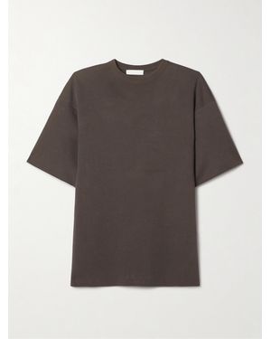 FFORME Dwyn Wool And Cotton-Blend T-Shirt - Grey