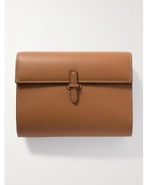 Hunting Season Leather Clutch - Brown