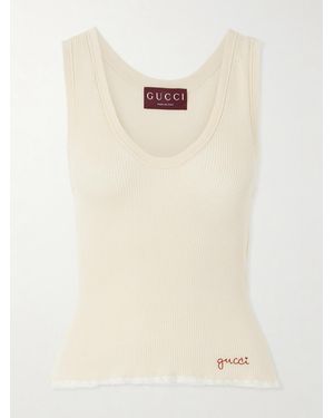 Women's Gucci Sleeveless and tank tops | Lyst