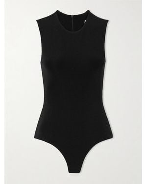 Esse Studios Net Sustain Illi Ponte Bodysuit - Schwarz