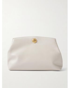 Liffner Leather Clutch - Natural