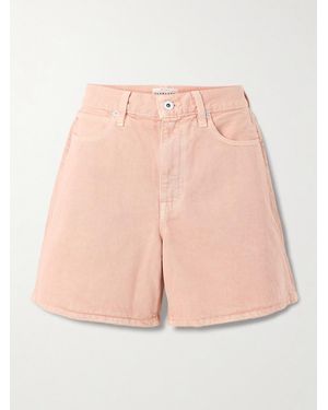 SLVRLAKE Denim Walker Denim Shorts - Pink