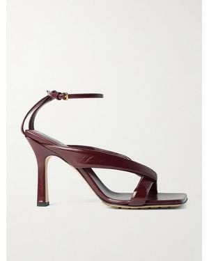 Bottega Veneta Riva Sandalen Aus Gepolstertem Leder - Rot