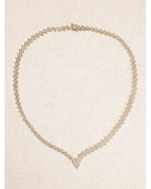 Jacquie Aiche Lizette 14-Karat Diamond Necklace - Natural