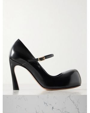 Marni New Wave Leather Mary Jane Court Shoes - Black