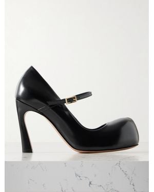 Marni New Wave Leather Mary Jane Court Shoes - Black