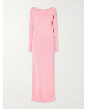 TOVE Nicolette Jersey Maxi Dress - Pink