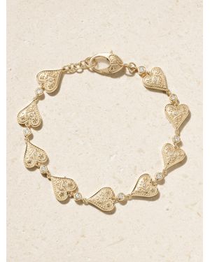 Marlo Laz Southwestern 14-Karat Diamond Bracelet - Natural